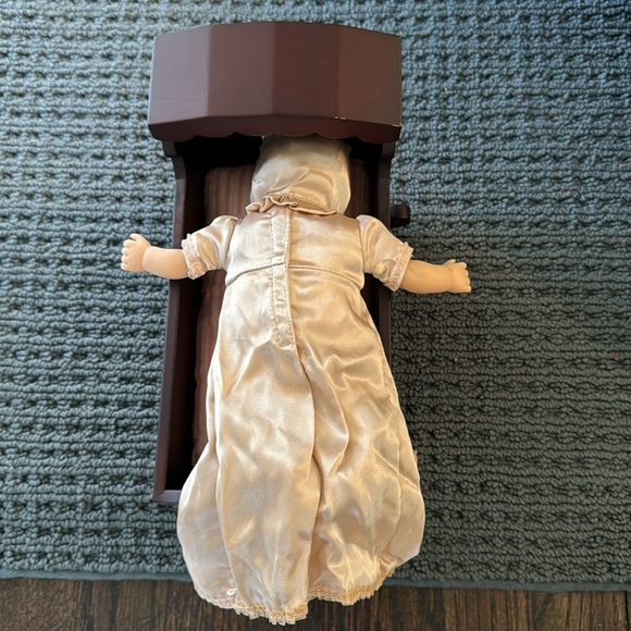 American Girl Baby Polly Super Rare With Cradle - Picture 5 of 6